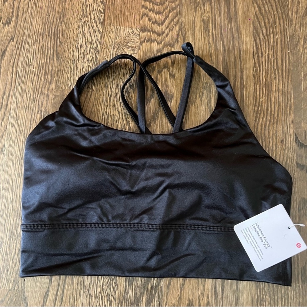 Lululemon Energy Longline Foil✨ Bra NWT